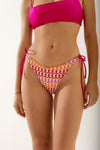 petitluxe bottom brasiliana con laccetti in pizzo per bikini Sunset